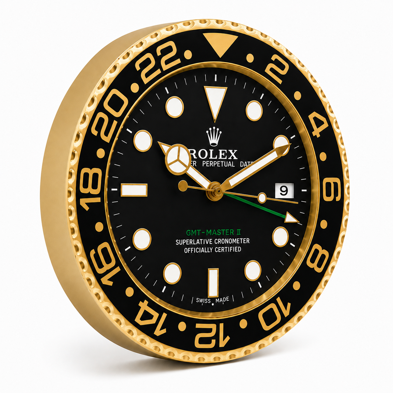 ChronoWall Ocean Black Gold 35