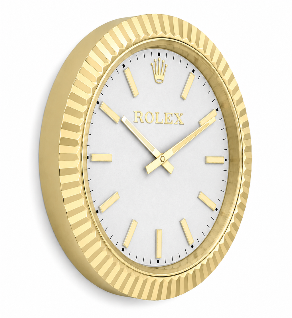 ChronoWall Gold White 35