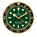 ChronoWall GMT Green Gold 35
