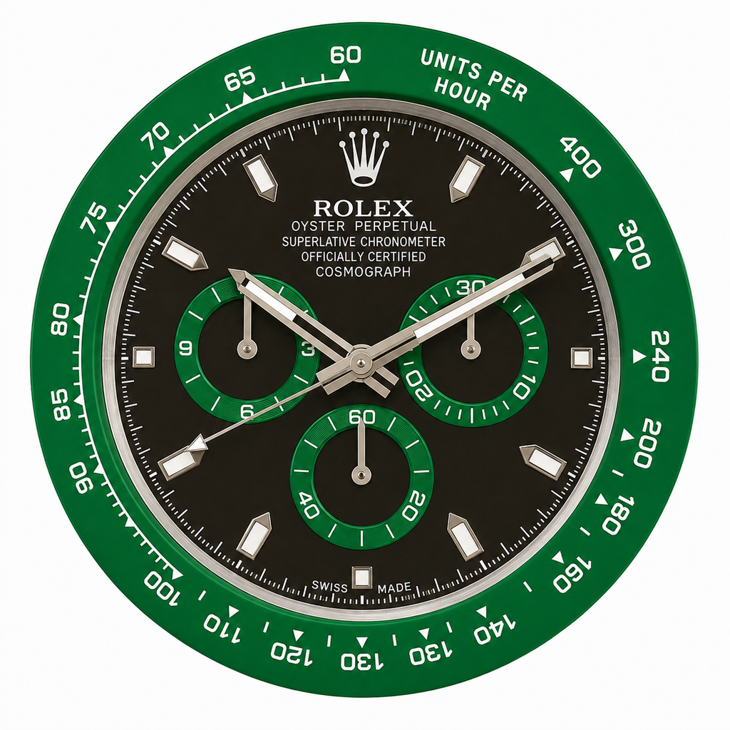 ChronoWall Racing Green Chronograph 35