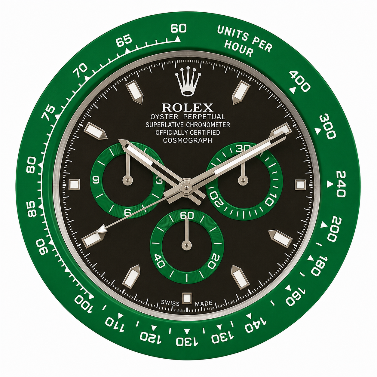 ChronoWall Racing Green Chronograph 35