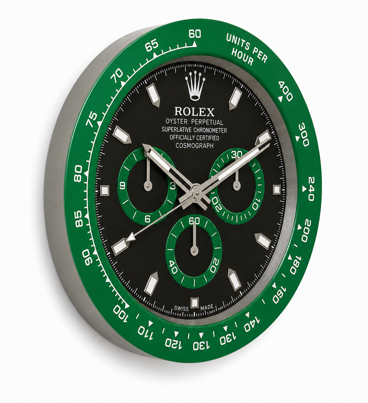 ChronoWall Racing Green Chronograph 35