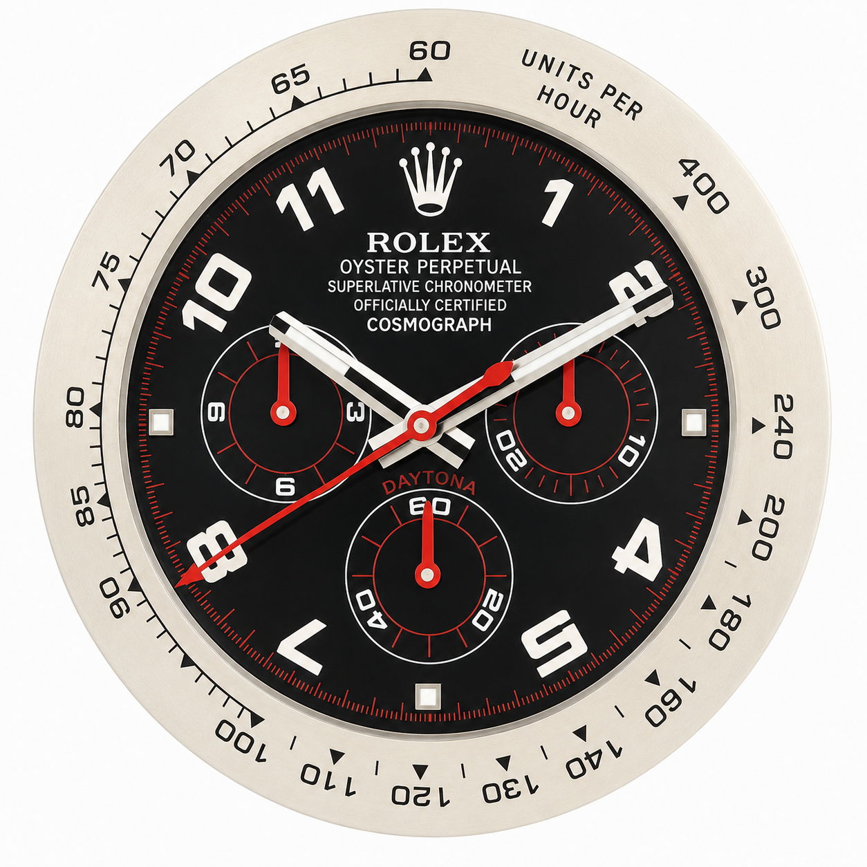 ChronoWall Daytona Racing Silver 35