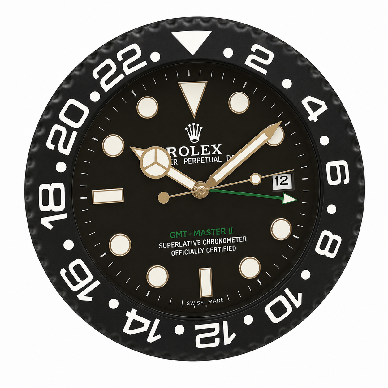 ChronoWall GMT Phantom Black 35