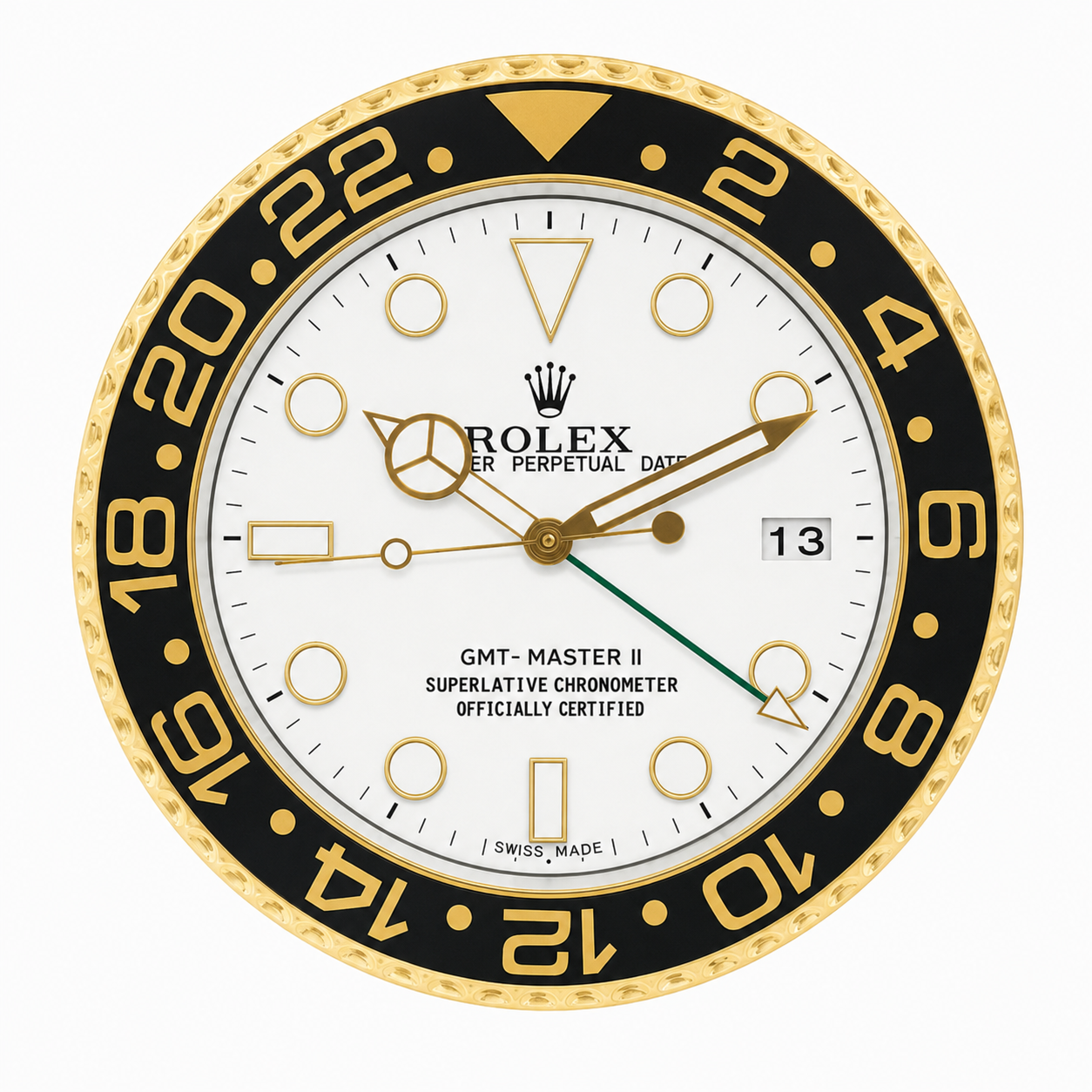 ChronoWall GMT Prestige White Gold 35