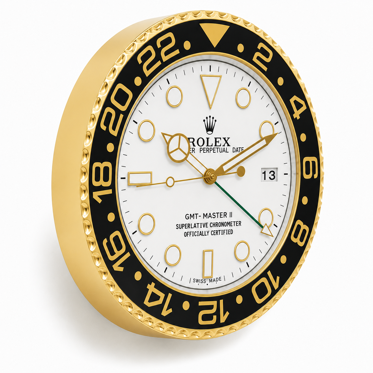 ChronoWall GMT Prestige White Gold 35