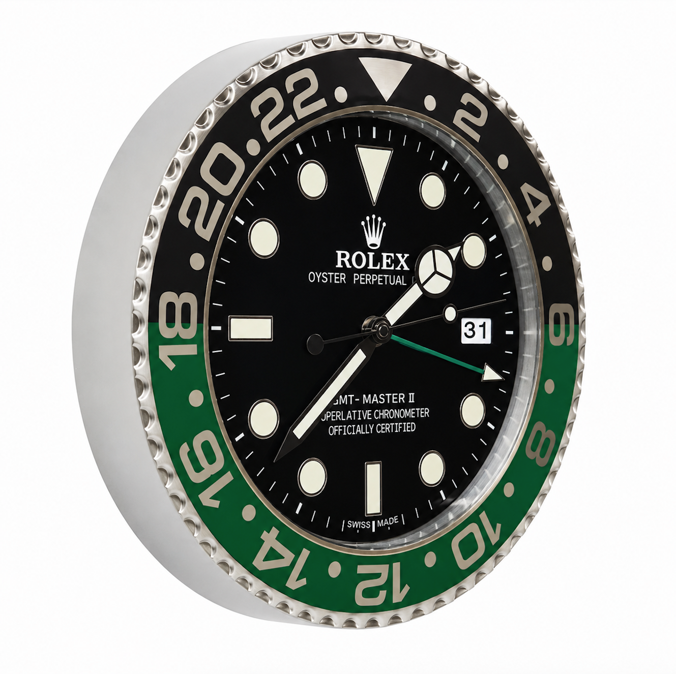 ChronoWall Emerald Black 35