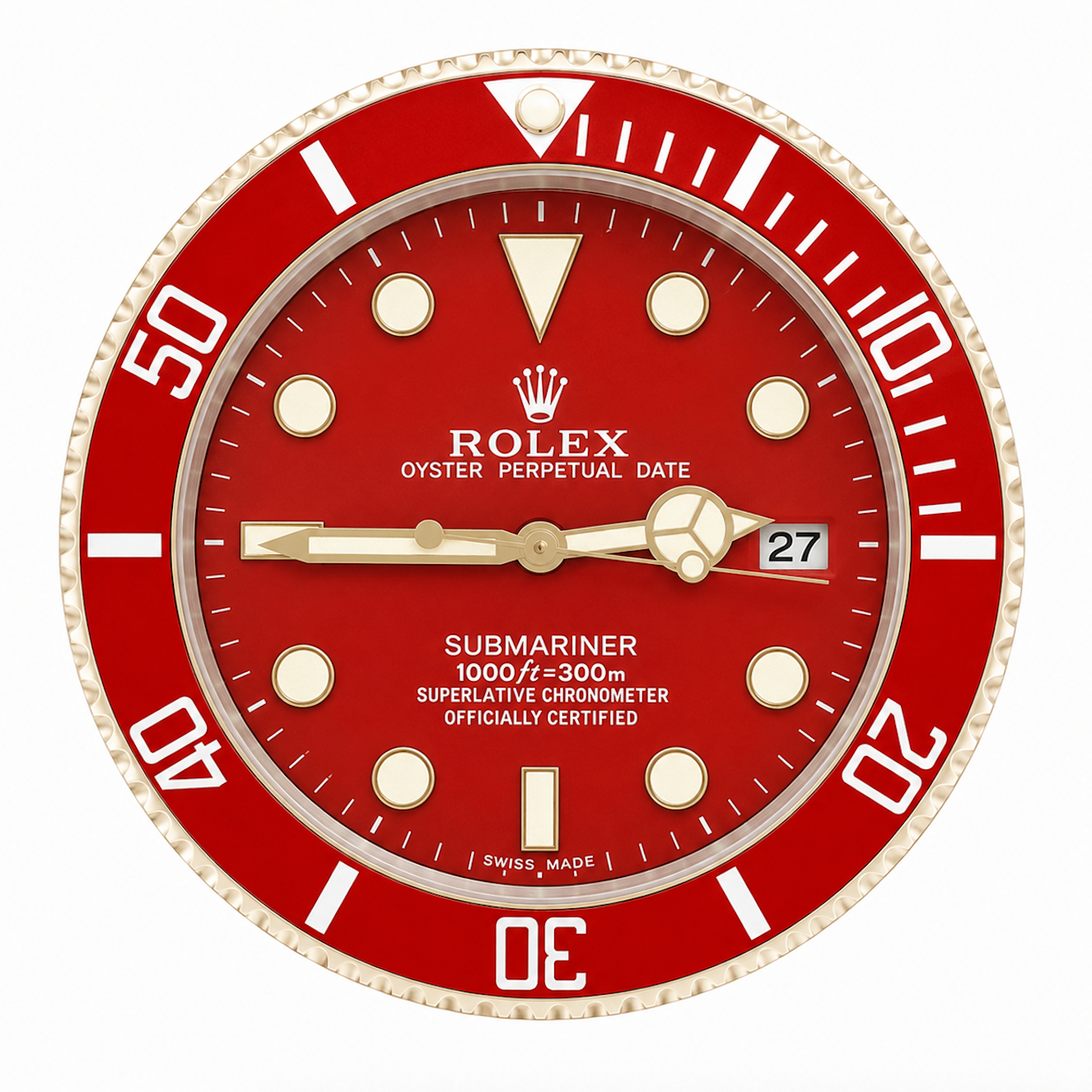 ChronoWall Diver Red 35