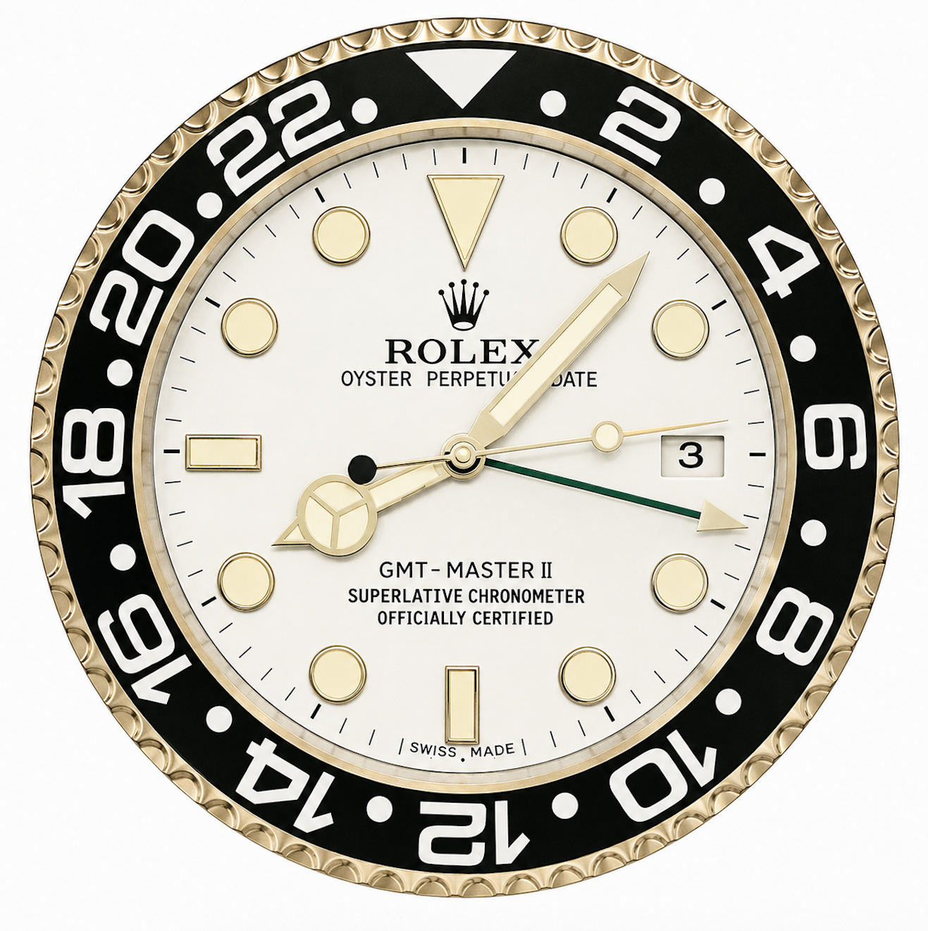 ChronoWall Explorer GMT Black 35