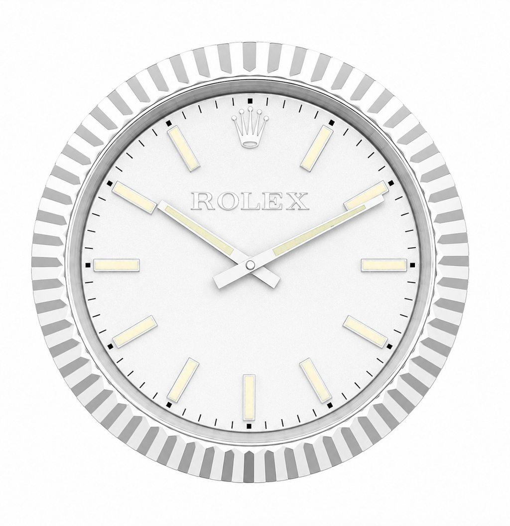 ChronoWall Silver White 35