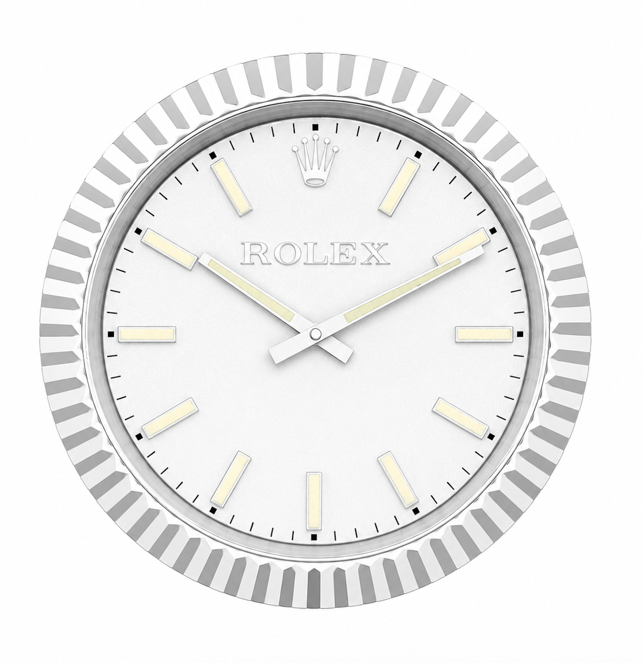 ChronoWall Silver White 35