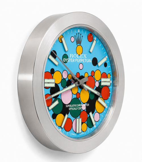 ChronoWall Bubble Tiffany Silver 35